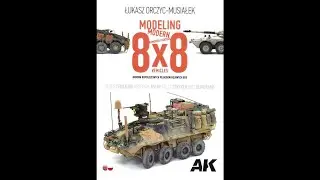 A MichToy FLIP-THRU of the book MODELING MODERN ARMORED FIGHTING 8X8 VEHICLES