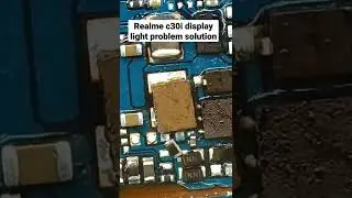 Realme c30i and c50i display light problem solution..oppo realme c30i blank display problem solution