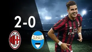 AC Milan vs SPAL 2-0 - All Goals & Highlights 20/09/2017 - HD