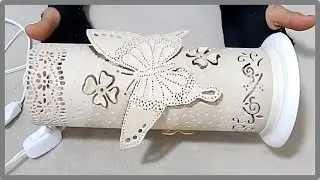Como fazer uma luminária de cano PVC
