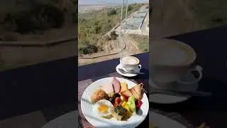 завтрак в Heavens Garden, Акташ  Узбекистан