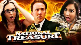 NATIONAL TREASURE is a Trove of Fun ! MOVIE REACTION | First Time Watching (2004) 😍 Nicolas Cage
