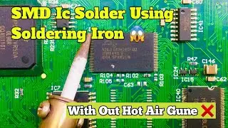 How to solder SMD EEPROM Ic In 3Minutes