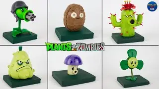 CREATING PLANTS (Plants vs. Zombies) with CLAY #2 - PVZ