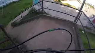 Bike indo trabalho escadas trek fuelex