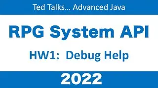 CSCI2120 - Project 1C:  RPG System API - Debug