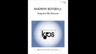 Song for My Parents by Andrew Boysen Jr. WB553