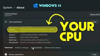 How to See Which Processor I Have in PC? See Computer CPU Details in Windows 11