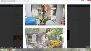 Снос постройки-магазина по улице Щорса в Чернигове 05.11.2016