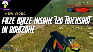 FaZe Blaze hit Insane 720 trickshot in Warzone! 😱