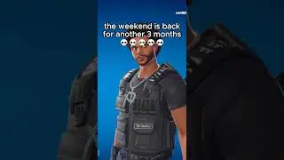 why did bro come back? 😭 #fortnite
