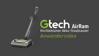 Gtech AirRam Anwendervideo