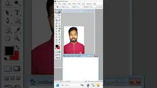 Passport size photo in photoshop