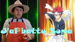 Je prépare la première recette de FOOD WARS