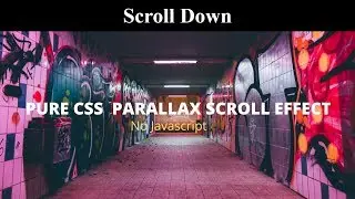 Smooth Parallax Scrolling Effect Using Just HTML And CSS
