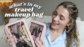 What's in my travel makeup & toiletry bags? ✈️ ✨ + some new amazon faves!