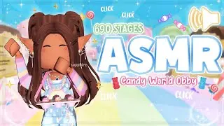 ROBLOX Candy World Obby but it's Keyboard ASMR || 690 STAGES