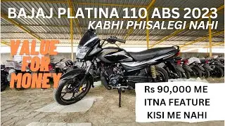 NEW BAJAJ PALTINA 110cc WITH ABS 2023 ! ONROAD PRICE ! MILEAGE ! REVIEW IN HINDI @vahanyatri #bajaj