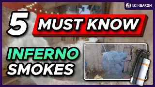5 MUST KNOW Smokes for INFERNO in CS2