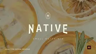 The Full Process of Designing a Logo for a Luxury Gin Brand