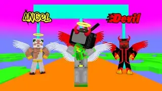 Monter School : Skibidi Toilet | TV Man | Speak Head | Camera Head Vs Good and Bad Element Minecraft