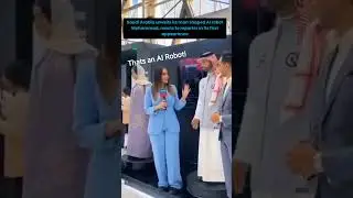 AI ROBOT GRABS REPORTER! #shorts