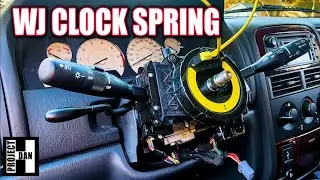 WJ CLOCK SPRING!!! JEEP GRAND CHEROKEE AIRBAG WARNING LIGHT FIX ATTEMPT