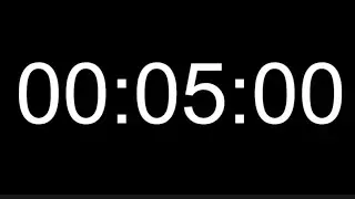 5 Dakika Geri Sayım, Sayaç | 5 minute Cauntdown | Alarm Kronometre