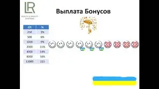 Бизнес план LR с расчётами для Украины