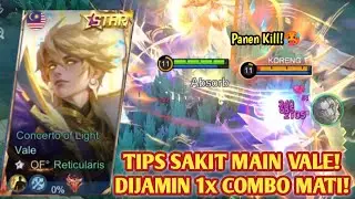 VALE 1 HIT COMBO: HERE IS HOW! SO EASY TO SLAUGHTER ENEMIES! BEST VALE BUILD 2026 - MLBB