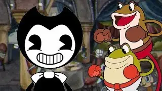 Bendy Vs Ribby And Croaks Boss Battle Cuphead Mod