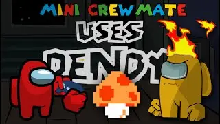 Mini crewmate uses sega voodoo doll | Among us Animation