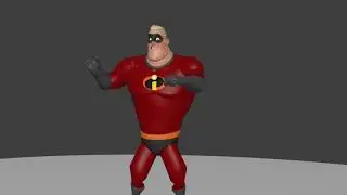 Mr. Incredible Blender acting animation Blender
