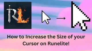 How to Increase the Size of your Cursor on Runelite! (OSRS)