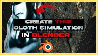 Create this Cloth Animation inside Blender! 🤯