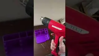The best way to clean up stringing on a 3D print! 