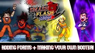 SSF2 Mods Tutorial - How to add forms and make your own booter basically.