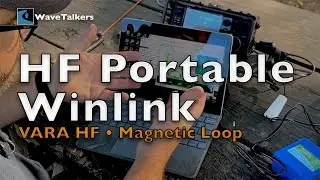 HF Portable Winlink: VARA HF and Magnetic Loop Antenna