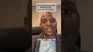 Free cybersecurity mentorship live on YouTube #technology