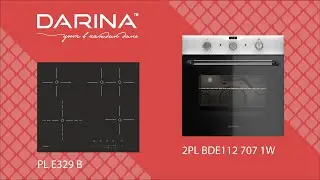 Электрическая варочная панель PL E329 B, духовой шкаф 2PL BDE112 707 1W
