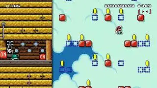 The Switching Tower by Roby` 🍄Super Mario Maker 2 ✹Switch✹ No Commentary 