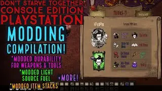 Don't Starve Together PlayStation: Wilson Rework Update Modding Complication! 