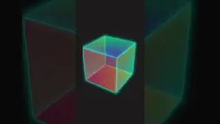Stunning 3D Ambient Light Cube in HTML & CSS 🔥 Source code in description 