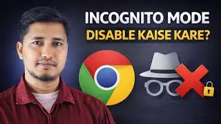 How to disable incognito mood in Google Chrome 🤔Chrome incognito mode off kaise kare