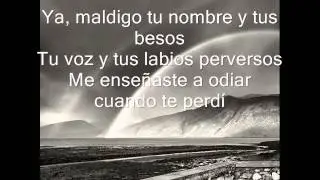 Me Enseñaste a Odiar - Camila (Letra)