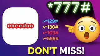 ooredoo special Codes | ooredoo internet packages | ooredoo balance transfer