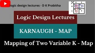 karnaugh Map (K' Map) Part - 1/Mapping SOP expression/ Example /logic design lectures - D K Prabitha