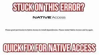 Fix Native Access Connection Errors | Firewall & Dependency Troubleshooting Guide