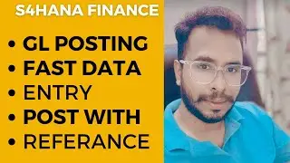 How to perform a Journal Entry Posting FB50- Post with Reference-Fast Data Entry in SAP-Chanu SK