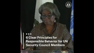 6 Clear Principles for Responsible Behavior for UN Security Council Members